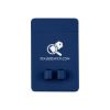 Phone Wallet With Earbuds Holder - Navy