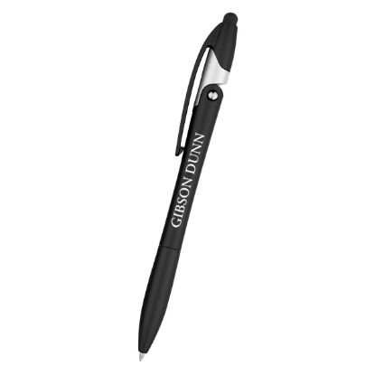 Yoga Stylus Pen And Phone Stand - Metallic Black