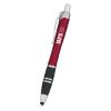 Tri-band Pen With Stylus - Red