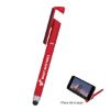 Stylus Pen With Phone Stand And Screen Cleaner - Red