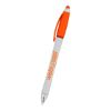 Harmony Stylus Pen With Highlighter - White with Orange