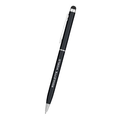 Newport Pen With Stylus - Black