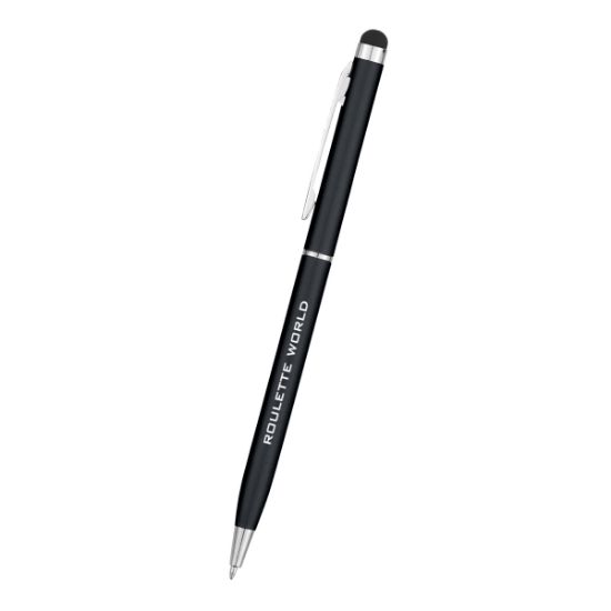 Newport Pen With Stylus - Black