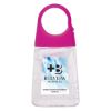 1.35 Oz. Hand Sanitizer With Color Moisture Beads - Clear with Fuchsia Cap