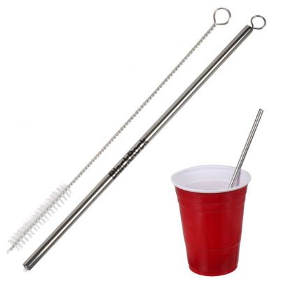 Metal Straw & Brush