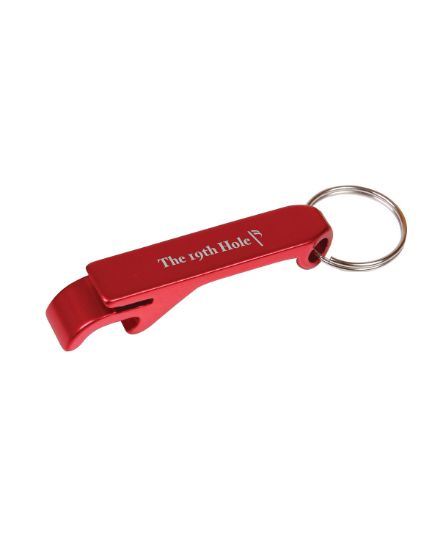 Aluminum Bottle Opener Key Chain