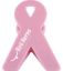 Pink Awareness Ribbon Bag Clip