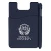 Silicone Phone Wallet with Pen/Stylus