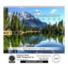 Landscapes of North America Spiral Bound Wall Calendar