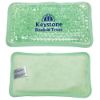 Plush Mini Rectangle Aqua Pearls Hot/Cold Pack
