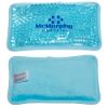 Plush Mini Rectangle Aqua Pearls Hot/Cold Pack