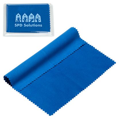 220GSM Microfiber Cleaning Cloth in Clear PVC Case