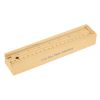 12-Piece Colored Pencil Set In Wooden Ruler Box