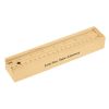 12-Piece Colored Pencil Set In Wooden Ruler Box