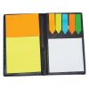  Leather Look Padfolio With Sticky Notes & Flags