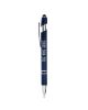 Rubberized Aluminum Click Stylus Pen 