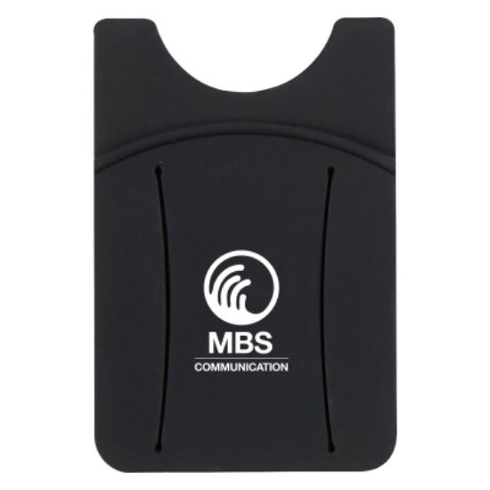 Silicone Phone Wallet With Finger Slot