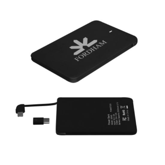 Slim 2500 MAH 3-In-1 Power Bank