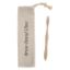 Bamboo Toothbrush In Cotton Pouch